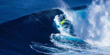 beach, surfing, wave