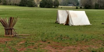 tent, campsite, nature