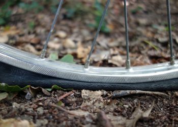 tire, flat, flat tire