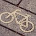 bicycle path, road sign, bicycle sign