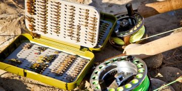 fly fishing, fish, angler